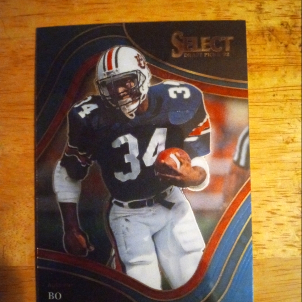 Bo Jackson select football card